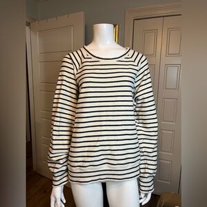 J Crew Stripe Top XL #1300